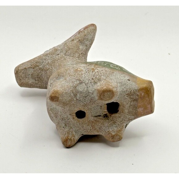 Mexican Xoloitzcuintle Xolo Dog Folk Art Pottery Whistle Mayan Aztec Used - Picture 7 of 13